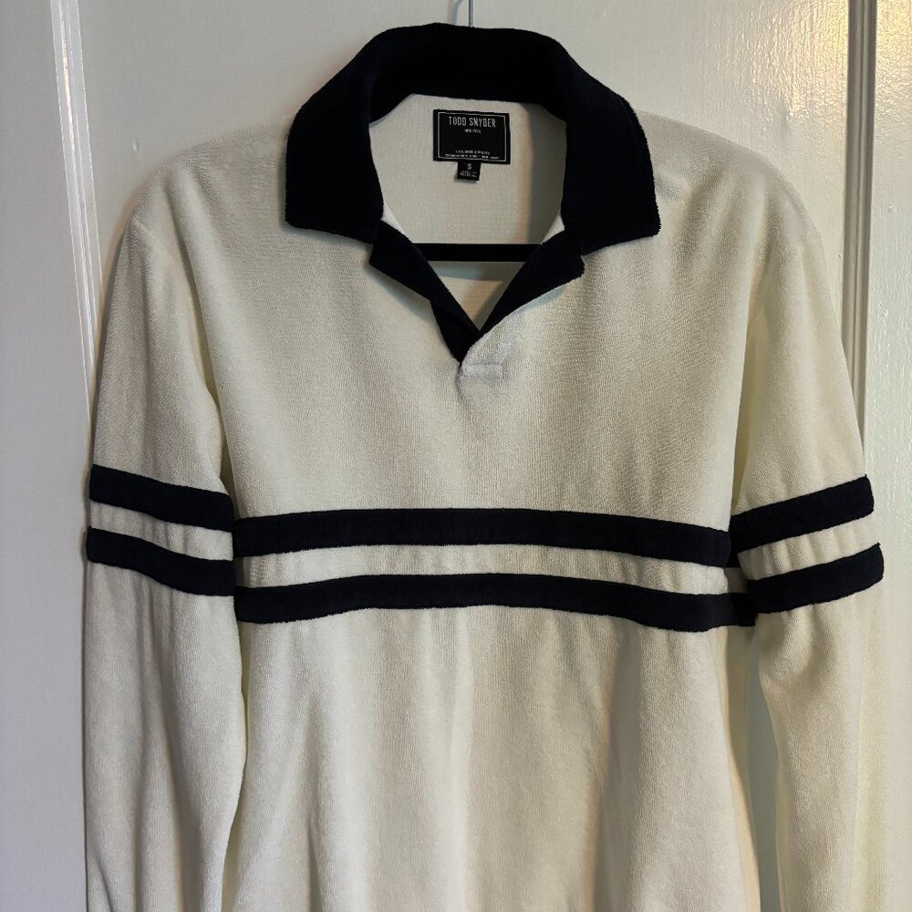Todd Snyder men's terrycloth shirt